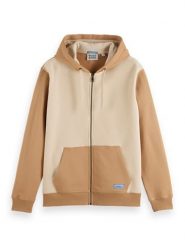 Scotch & Soda Bluza w kolorze karmelowo-beżowym rozmiar: M. Brązowe bluzy Scotch & Soda, m, bez wzorów, z bawełny, bez kaptura. Za 230.00 zł.
