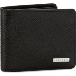 Duży Portfel Męski BOSS - Signature 6 Cc 50311739 Black 001. Czarne portfele Boss, bez wzorów, ze skóry. W wyprzedaży za 399.00 zł.