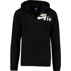 Nike Sportswear JUST DO IT FULL ZIP Bluza z kapturem black/white. Bluzy marki Nike Sportswear. W wyprzedaży za 224.10 zł.
