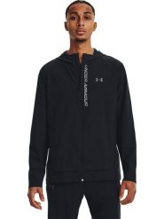 Under Armour Kurtka "OutRun The Storm" w kolorze czarnym do biegania rozmiar: S. Czarne kurtki do biegania Under Armour, s, bez wzorów, bez kaptura. Za 229.46 zł.