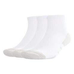 Skarpetki Essentials CLIMACOOL Quarter 3 Pair. Białe skarpety Adidas, bez wzorów. Za 44.95 zł.