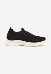 Czarno-Białe Casualowe Buty Sportowe Sneakersy z Siateczki Mortewi. Czarne buty sportowe casual Born2be, bez wzorów, z jeansu, bez zapięcia. W wyprzedaży za 55.99 zł.