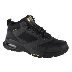 Buty trekkingowe męskie, Skechers Skech-Air Envoy - Bulldozer. Czarne buty trekkingowe Skechers, bez wzorów, bez zapięcia. Za 379.99 zł.