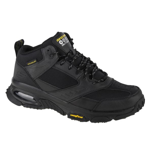 Buty trekkingowe męskie, Skechers Skech-Air Envoy - Bulldozer. Czarne buty trekkingowe Skechers, bez wzorów, bez zapięcia. Za 379.99 zł.