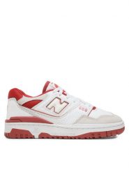 New Balance Sneakersy BB550STF Biały. Białe buty sportowe casual New Balance, bez wzorów, ze skóry, bez zapięcia. Za 419.99 zł.