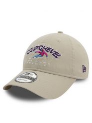 New Era Czapka z daszkiem Washed Courchevel Ski 9TWENTY 60580869 Beżowy. Brązowe czapki z daszkiem New Era, bez wzorów, z bawełny. Za 79.99 zł.