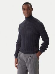JOOP! Golf Danilor 30047372 Granatowy Modern Fit. Niebieskie swetry rozpinane JOOP!, m, bez wzorów, z syntetyku, bez kołnierzyka, bez ramiączek. Za 919.99 zł.