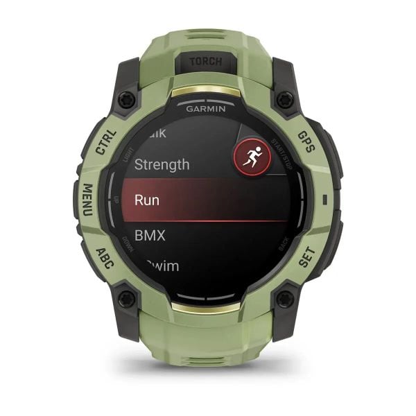 Zegarek GPS z paskiem Garmin Amoled Instinct® 3. Brązowe zegarki GARMIN. Za 1,571.00 zł.
