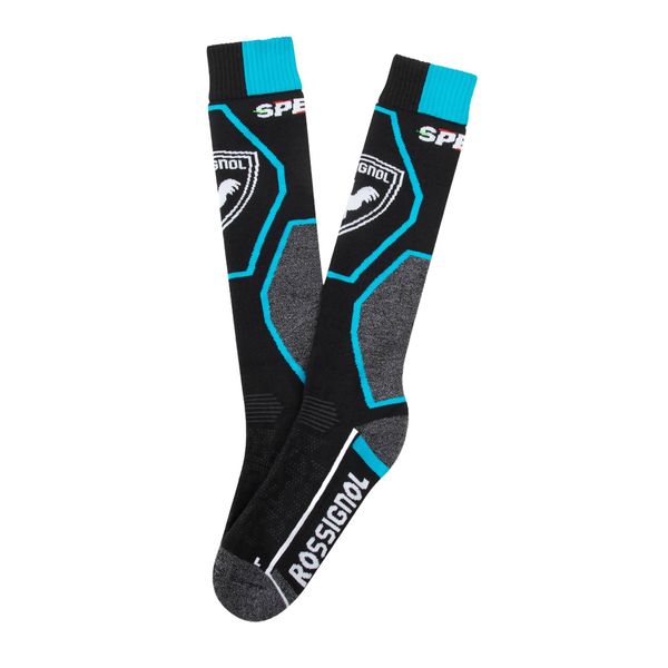 Skarpety narciarskie męskie Rossignol Speed Comfort. Czarne skarpetki sportowe Rossignol, bez wzorów, z elastanu. Za 79.00 zł.
