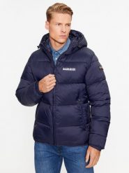 Napapijri Kurtka zimowa A-Suomi NP0A4GJE Granatowy Regular Fit. Niebieskie kurtki Napapijri, na zimę, m, bez wzorów, z syntetyku, bez kaptura. Za 489.99 zł.
