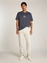 CALVIN KLEIN JEANS Koszulka w kolorze antracytowym rozmiar: S. Czarne bezrękawniki Calvin Klein Jeans, s, bez wzorów, z bawełny, bez kołnierzyka, bez ramiączek. Za 101.70 zł.