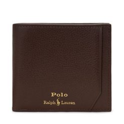 Portfel Polo Ralph Lauren. Brązowe portfele Polo Ralph Lauren, bez wzorów. Za 599.99 zł.