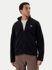 Adidas Polar Trefoil Essentials Teddy JV7676 Czarny Loose Fit. Czarne bluzy z polaru Adidas, m, bez wzorów, z polaru, bez kaptura. Za 368.99 zł.