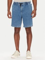 BOSS Szorty jeansowe 50537804 Niebieski Relaxed Fit. Niebieskie szorty Boss, m, bez wzorów, z bawełny. Za 389.99 zł.