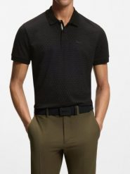 Hugo Boss Underwear Koszulka polo w kolorze czarnym rozmiar: L. Czarne koszulki polo Hugo Boss Underwear, l, bez wzorów, z bawełny, bez kołnierzyka, bez ramiączek. Za 344.95 zł.