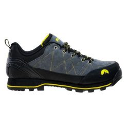 Buty trekkingowe Elbrus Tilbur. Czarne buty turystyczne ELBRUS, bez wzorów, bez zapięcia. W wyprzedaży za 229.00 zł.