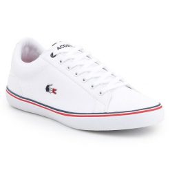 Trampki Lacoste Lerond M 7-35CAM014821G białe. Białe trampki m, z aplikacjami, bez zapięcia. Za 544.84 zł.