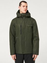 Oakley Kurtka narciarska "Core Divisional" w kolorze khaki rozmiar: M. Brązowe kurtki narciarskie i snowboardowe Oakley, m, bez wzorów, narciarskie. Za 389.26 zł.