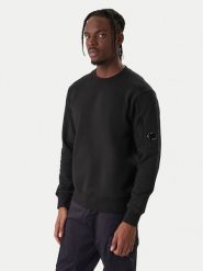 C.P. Company Bluza RCCMSS713A005086W Czarny Regular Fit. Czarne bluzy C.P. Company, m, bez wzorów, z bawełny, bez kaptura. Za 839.99 zł.