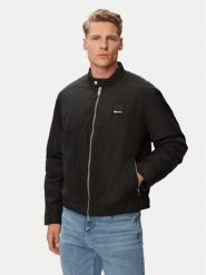 Karl Lagerfeld Jeans Kurtka przejściowa B3M15045 Czarny Regular Fit. Czarne kurtki Karl Lagerfeld Jeans, l, bez wzorów, z jeansu, bez kaptura. Za 849.99 zł.