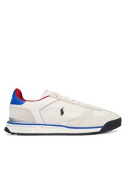 Polo Ralph Lauren Sneakersy 809P01640001 Biały. Białe buty sportowe casual Polo Ralph Lauren, bez wzorów, z materiału, bez zapięcia. Za 659.99 zł.
