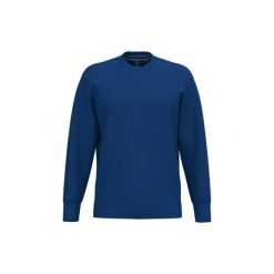 Bluza z okrągłym dekoltem Kariban. Niebieskie bluzy KARIBAN, m, bez wzorów, bez kaptura. Za 185.50 zł.