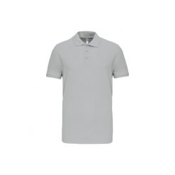 Polo Kariban Mike. Szare koszulki polo KARIBAN, m, bez wzorów, bez kołnierzyka, bez ramiączek. Za 148.50 zł.