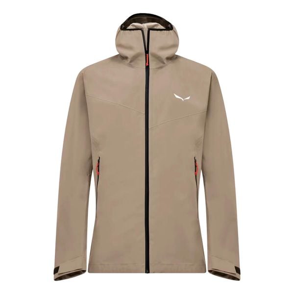 Kurtka z kapturem Salewa Puez GTX 3 Layers. Brązowe kurtki Salewa, l, bez wzorów, z gore-texu, z kapturem. Za 1,350.00 zł.