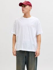 Jack & Jones Koszulka "Montauk" w kolorze białym rozmiar: S. Białe bezrękawniki Jack & Jones, s, bez wzorów, z bawełny, bez kołnierzyka, bez ramiączek. Za 43.99 zł.