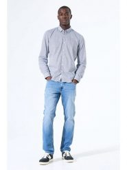 Garcia Koszula w kolorze błękitnym rozmiar: XL. Niebieskie koszule Garcia, xl, bez wzorów, z bawełny, bez kołnierzyka, bez ramiączek. Za 86.99 zł.