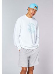 Chiemsee Bluza w kolorze białym rozmiar: M. Białe bluzy Chiemsee, m, bez wzorów, z bawełny, bez kaptura. Za 129.95 zł.