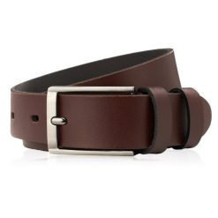 Pasek skórzany 100 CM brązowy PAOLO PERUZZI PG-03-BRBL-100. Brązowe paski Paolo Peruzzi, bez wzorów, z jeansu, eleganckie. Za 49.99 zł.
