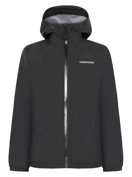 Didriksons Kurtka funkcyjna "Dario" w kolorze czarnym rozmiar: L. Czarne kurtki outdoor i hardshell Didriksons, l, bez wzorów, bez kaptura. Za 226.77 zł.