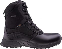 Buty turystyczne dla dorosłych Magnum Dasar. Czarne buty turystyczne MAGNUM, bez wzorów, z gumy, przed kolano, bez zapięcia, trekkingowe. Za 607.45 zł.