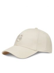 BOSS Czapka z daszkiem Zed 50533299 Biały. Białe czapki z daszkiem Boss, bez wzorów, z bawełny. Za 239.99 zł.