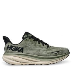 Buty do biegania Hoka. Brązowe buty do biegania HOKA, bez wzorów, bez zapięcia, do biegania. Za 719.99 zł.