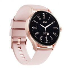 Smartwatch QCY Elite Gold (złoty). Żółte, cyfrowe zegarki smartwatch QCY, z aplikacjami, z koronki. Za 209.00 zł.