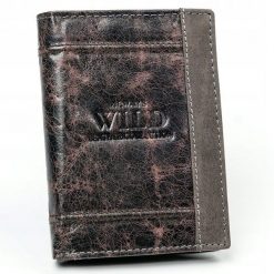 Portfel męski skórzany Always Wild N4-DIS brąz. Brązowe portfele Always Wild, bez wzorów. Za 54.00 zł.