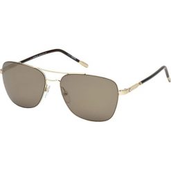 Okulary przeciwsłoneczne "MB696S/S" w kolorze czarno-złotym. Czarne okulary przeciwsłoneczne marki Roberto Cavalli, Balenciaga, Versace. W wyprzedaży za 499.95 zł.