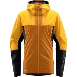 Kurtka techniczna męska L.I.M Alpha Hood. Żółte kurtki Haglöfs, l, bez wzorów, bez kaptura. Za 1,410.00 zł.