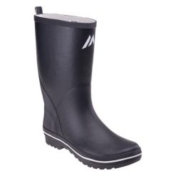 Męskie Buty Timbi Wellington. Czarne buty turystyczne MARTES, bez wzorów, z gumy, bez zapięcia, trekkingowe. Za 128.99 zł.