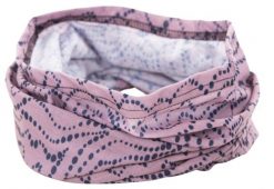 2058 Trespass Busby — wielofunkcyjny komin z nadrukiem paisley, One Size. Fioletowe szaliki 2117 OF SWEDEN, bez wzorów, z materiału. Za 52.30 zł.
