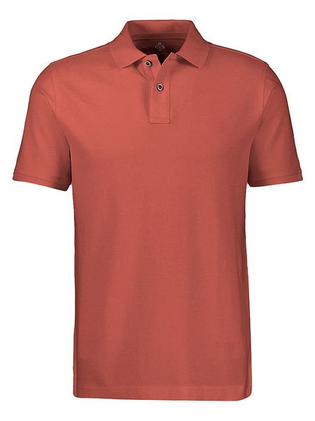 Lerros Koszulka polo w kolorze brązowo-czerwonym rozmiar: XL. Brązowe koszulki polo Lerros, xl, bez wzorów, z bawełny, bez kołnierzyka, bez ramiączek. Za 91.77 zł.