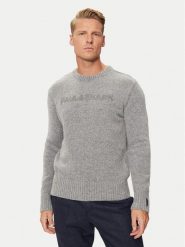 Paul&Shark Sweter 14311047 Szary Regular Fit. Szare swetry rozpinane PAUL&SHARK, m, bez wzorów, z wełny, bez kołnierzyka, bez ramiączek. Za 1,079.00 zł.
