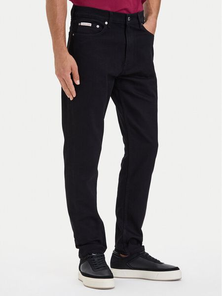 Calvin Klein Jeans Jeansy LV04RH907G Czarny Taper Fit. Czarne jeansy Calvin Klein Jeans, m. Za 409.99 zł.