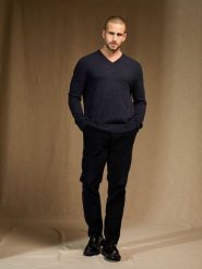 Perfect Cashmere Kaszmirowy sweter "Alexander" w kolorze antracytowym rozmiar: XXL. Czarne swetry nierozpinane Perfect Cashmere, xxl, bez wzorów, z kaszmiru, bez kołnierzyka, bez ramiączek. Za 413.99 zł.