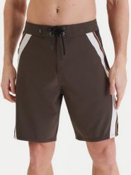 Quiksilver Szorty kąpielowe Mercury Panel 20" EQYBS04896 Brązowy Regular Fit. Brązowe kąpielówki Quiksilver, m, bez wzorów, z syntetyku. Za 319.99 zł.