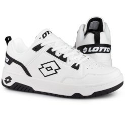 Buty męskie sportowe Lotto AWERY. Białe buty sportowe casual Lotto, bez wzorów, bez zapięcia. Za 159.00 zł.