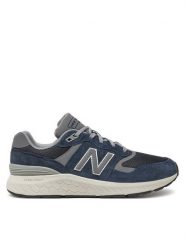 New Balance Sneakersy Walking 880 MW880CB6 Granatowy. Niebieskie buty sportowe casual New Balance, bez wzorów, ze skóry, bez zapięcia. Za 419.99 zł.