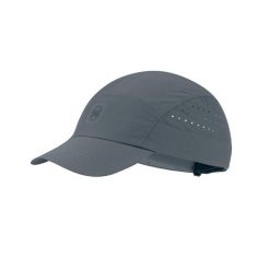 Czapka z daszkiem BUFF SPEED CAP SOLID ASH. Szare czapki z daszkiem Buff, na lato, bez wzorów, z materiału. Za 139.90 zł.